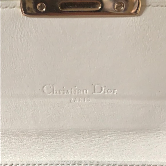 Dior - (Authentic) Leather Wallet on Chain - Picture 9 of 10